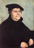 Lucas il Vecchio Cranach - Portrait of Martin Luther